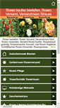 Mobile Screenshot of blumenversand.rosen24.de